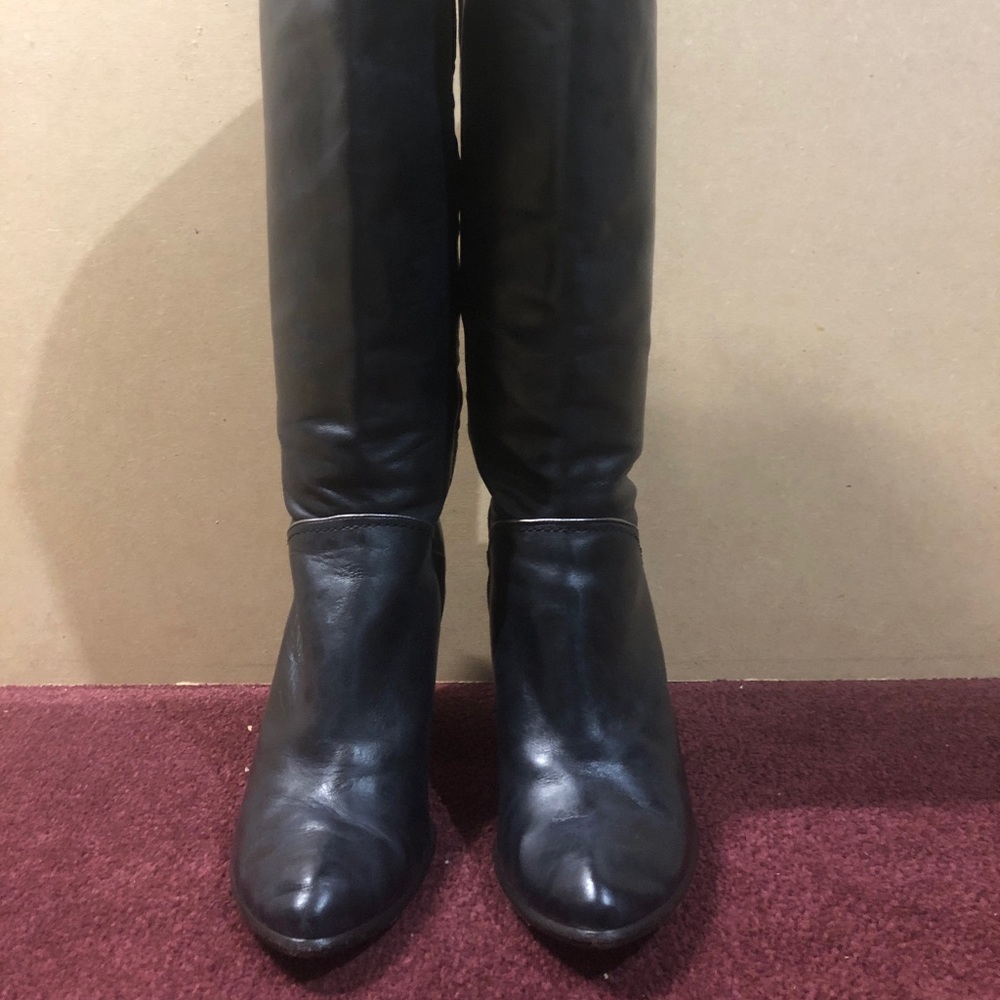 Frye Black Heeled Boots